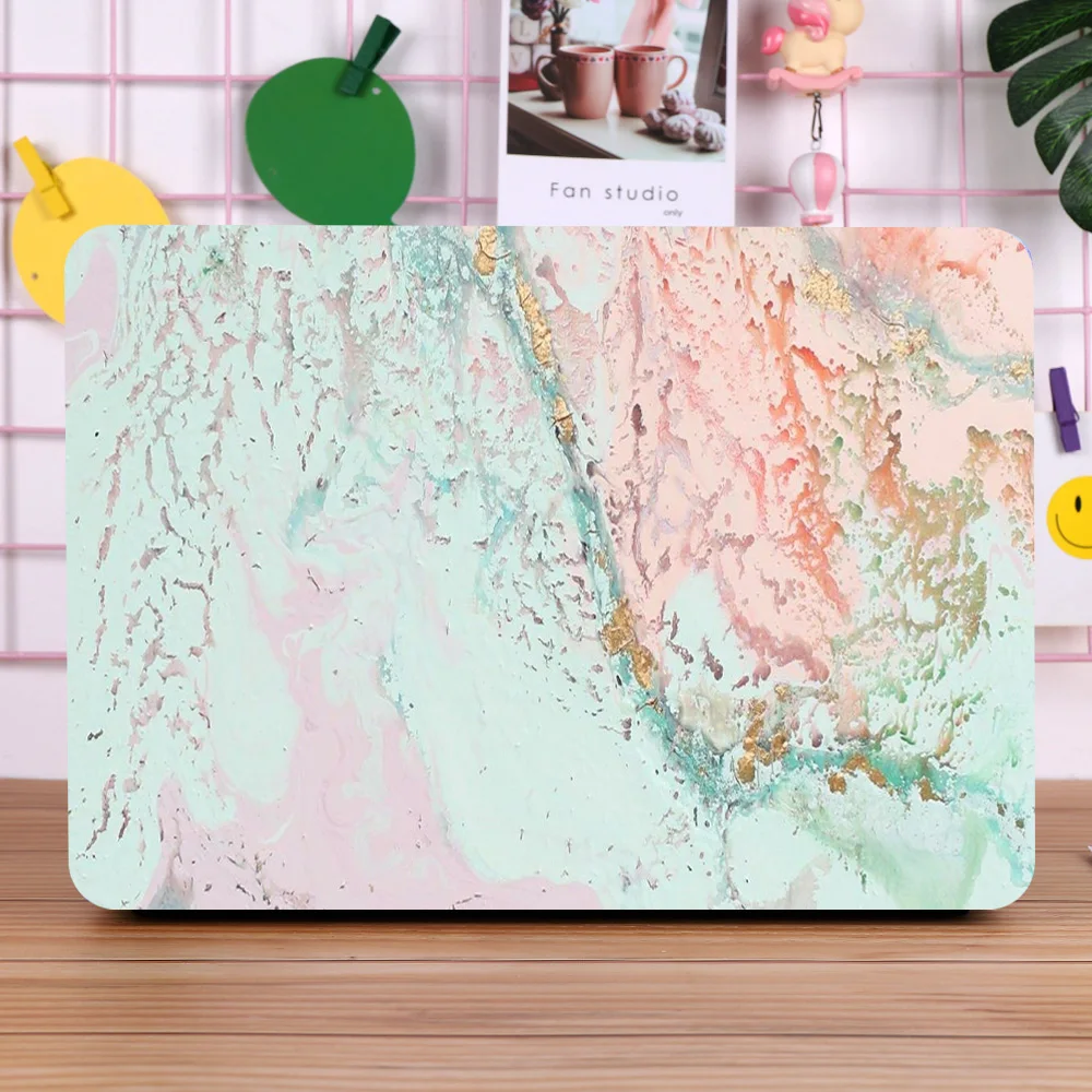 Новый жесткий чехол для ноутбука с клавиатурой Apple Macbook Air Pro Retina 11 12 13 15 6 3 4|Сумки и