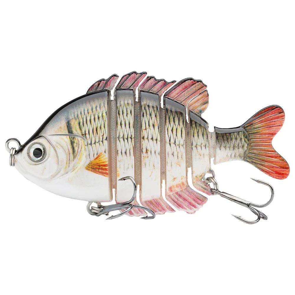 Bassdash SwimPanfish многошарнирная рыболовная приманка Bluegill Swimbaits Topwater жесткая для ловли