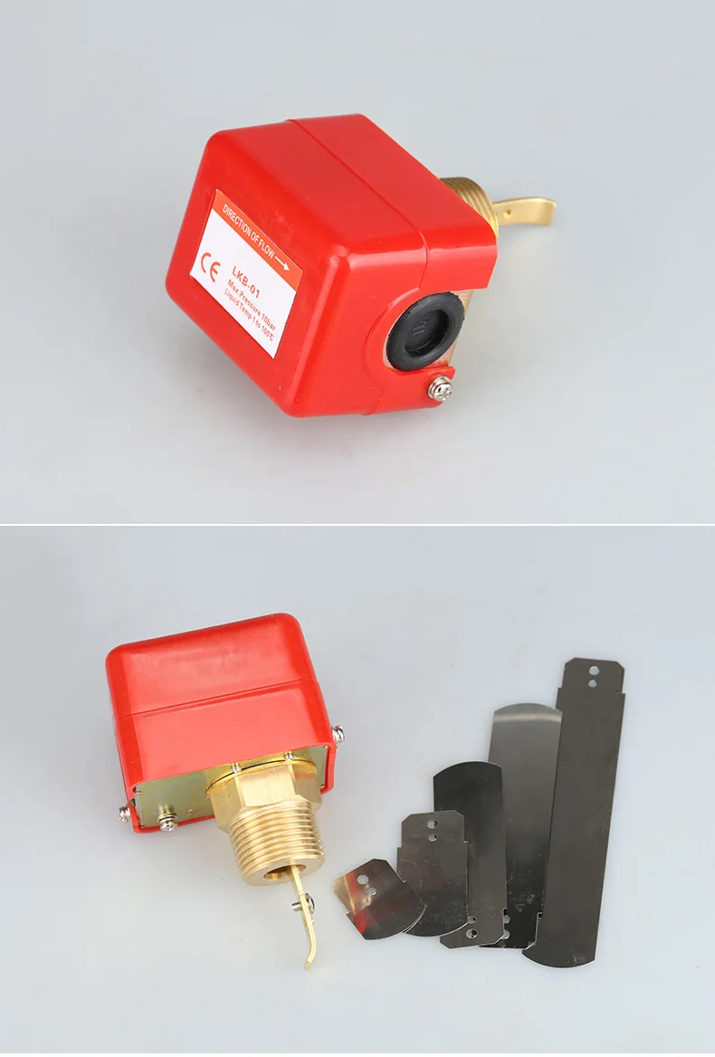 1 дюйм 1/2 ''3/4'' DN25 наружная резьба SPDT водное весло переключатель потока HFS-25 для 220VAC 3A датчики расхода воды весло водяной насос