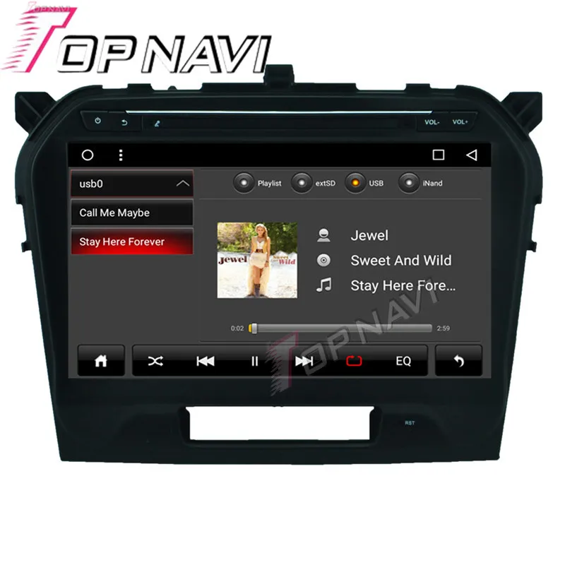 Автомобильная аудиосистема для Suzuki Grand Vitara 10 1 ''Android 6 0 Topnavi 1080P HD Bluetooth Wifi