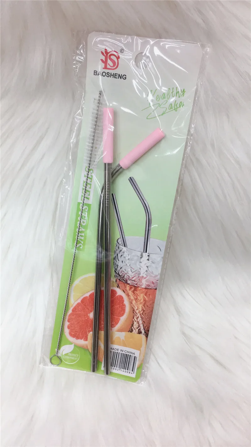 Stainless steel curved straw metal green tea drink 100 pcs | Дом и сад