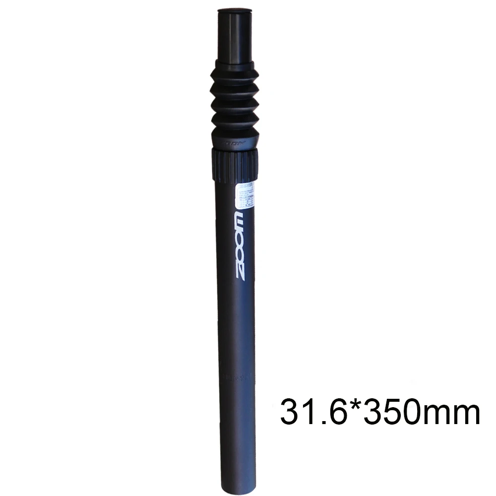 31.6 350mm Зум Подседельный штырь 25,4/26,6/27,2/28,6/30,8/30,9/31,6*350 мм демпфирования MTB дорожный подвеска велосипедный Подседельный штырь седельная трубка - Цвет: 31.6 350mm