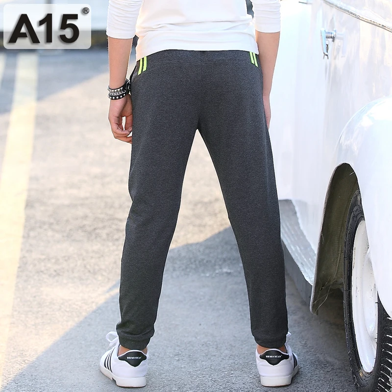 Детские штаны для мальчиков повседневные спортивные брюки одежда подростков с