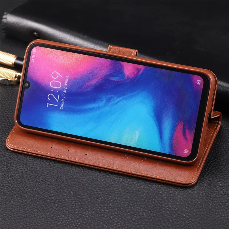 Для Xiaomi Redmi Note7 Pro Чехол, Роскошный футляр из искусственной кожи телефонные чехлы для телефона Redmi Note 7 Pro Чехол кожаный чехол-книжка с защитный чехол
