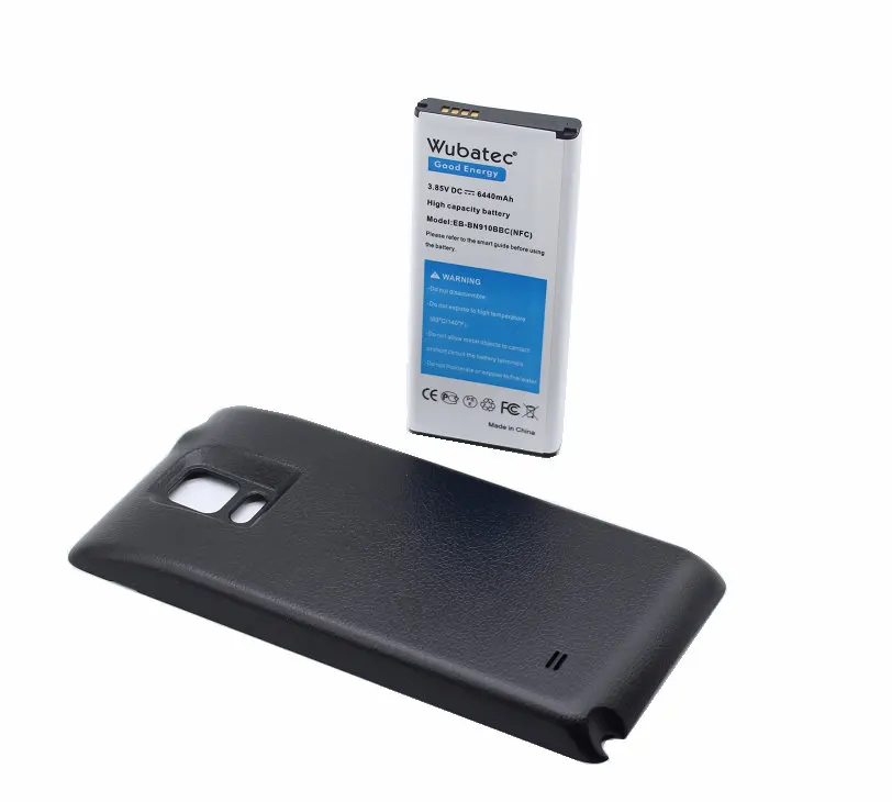 Аккумулятор Wubatec 1x Note 4 NFC 6440 мАч для Samsung Galaxy Note4 N910F N910C N910V N910T N910G N910K + | Мобильные