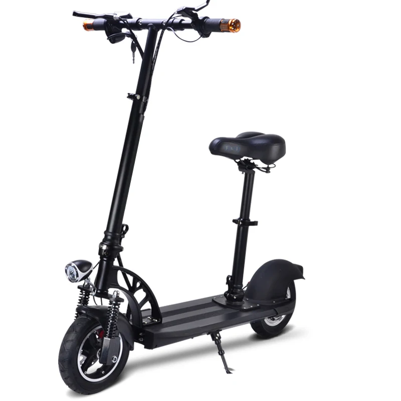 Новый мощный 10 дюймов Электрический Скутер Складной E Bike 500 Вт 35 км/ч/складной