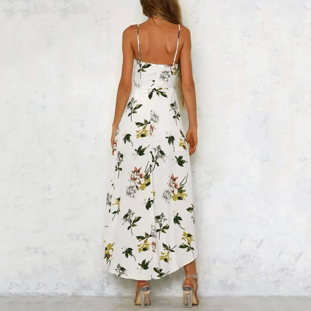 Летнее платье натуральное горячее высококачественное сексуальное модное