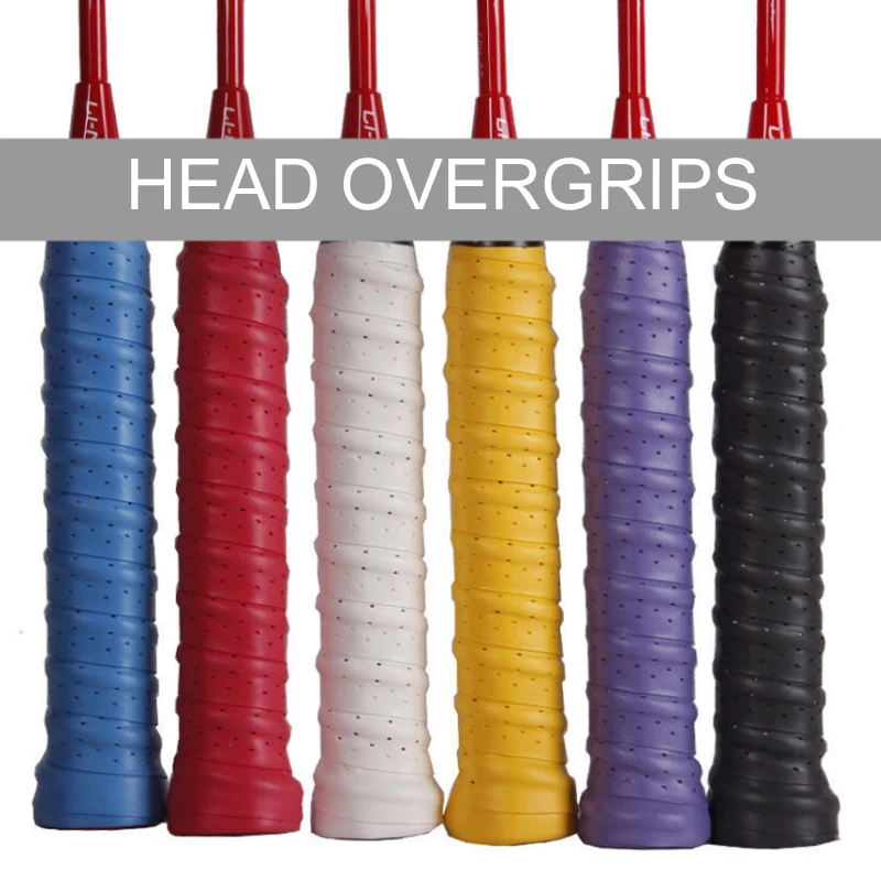 Глава 10 шт./лот ракетки Overgrip руки клей для Бадминтон Теннис Нескользящая ручка