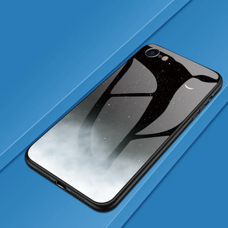 2 Звездное небо закаленное Стекло чехол для samsung Galaxy S9 S8 S10 плюс A50 A70 A40 A60 A30 A20 A10 M10 M20 J4 J6 A6 A7 пространство чехол - Цвет: 2