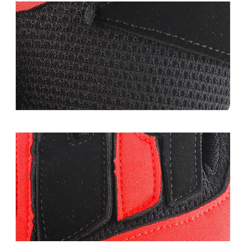 

Fitness hand slip wear leather weightlifting men training equipment half finger wrist fitness gloves
