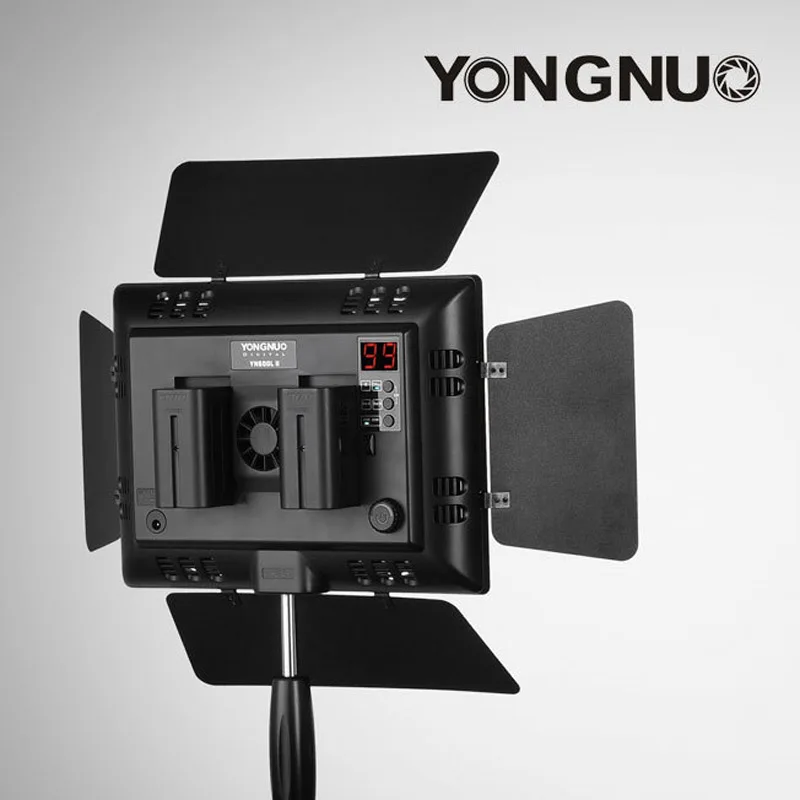 YONGNUO светодиодный видео YN600L II 5500 К 2,4 г Bluetooth YN600 II 600 Панель с AC Мощность адаптер CD30