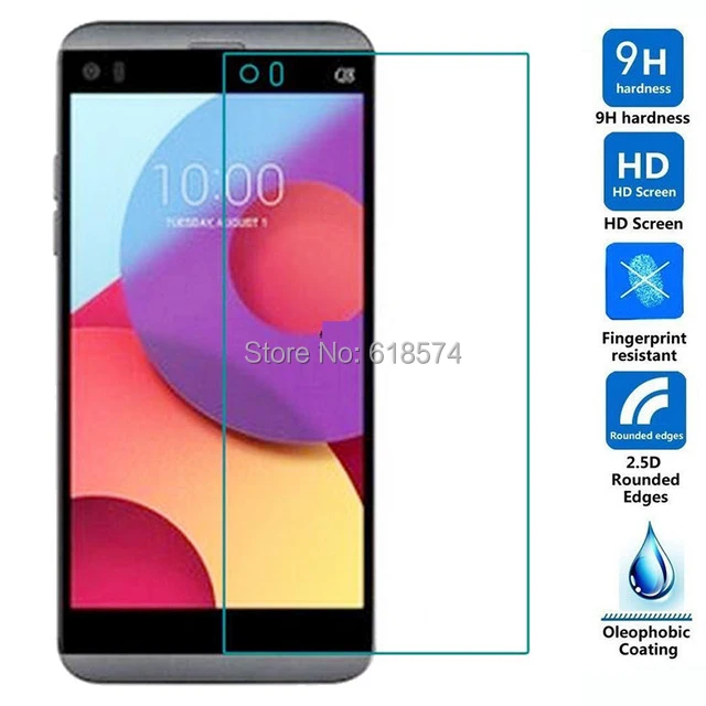 Для LG Q8 закаленное стекло 9H Высококачественная защитная пленка Взрывозащищенная