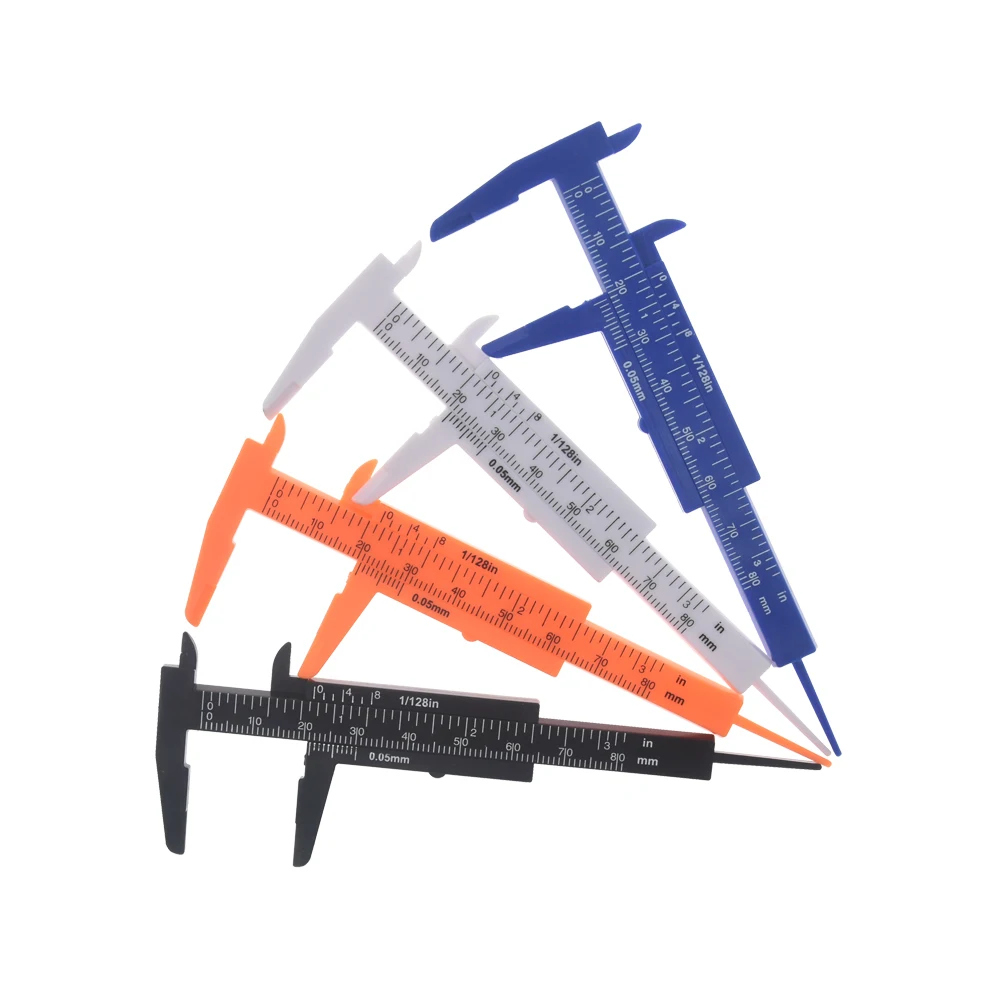 Прочный 0 80 мм микро штангенциркуль пластмассовые Штангенциркули DIY