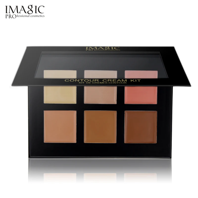 IMAGIC 6 цветов консилер крем контурная палитра комплект Professional Makeup Palatte праймер для