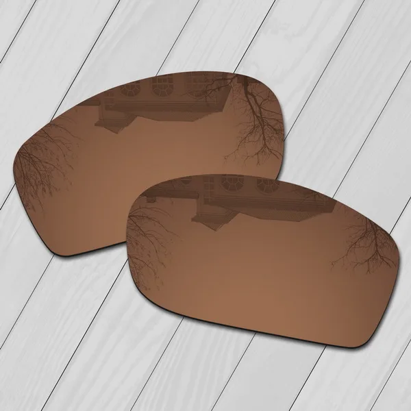 Bronze Brown E.O.S поляризованные улучшенная замена линз для Oakley Солнцезащитные очки с челюстью-множественный выбор - Цвет линз: Bronze Brown