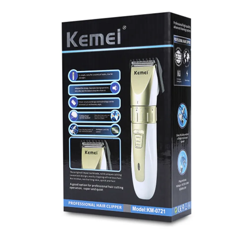 

Adjustable Rechargeable Hair Clipper Haircut Trimmer 100-240V EU Plug