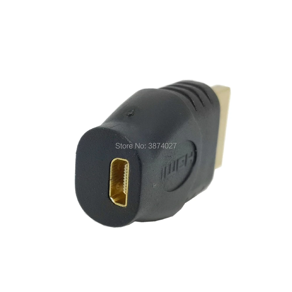Универсальный Стандартный HDMI Мужской Micro HDMI Тип D гнездо адаптер конвертер