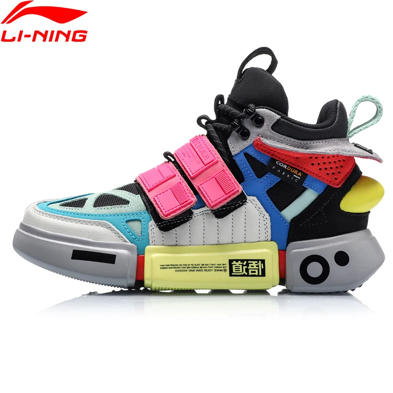 Li Ning FW/Женская обувь ESSENCE ACE + Wade Culture спортивная из натуральной кожи с подкладкой