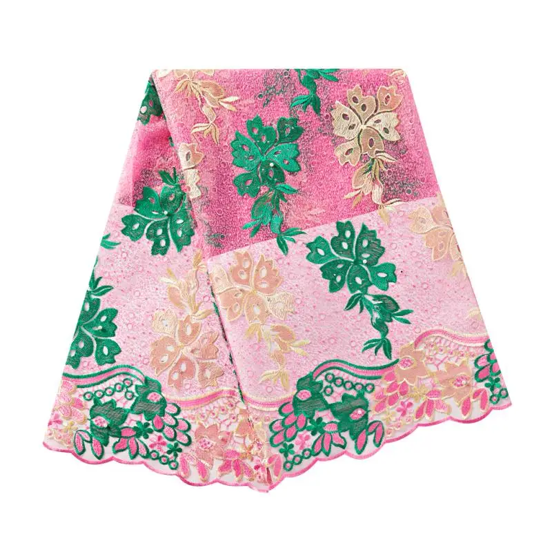 3dflower водяная круглая с бисером LULU imbroidery кружевная французская чистая ткань