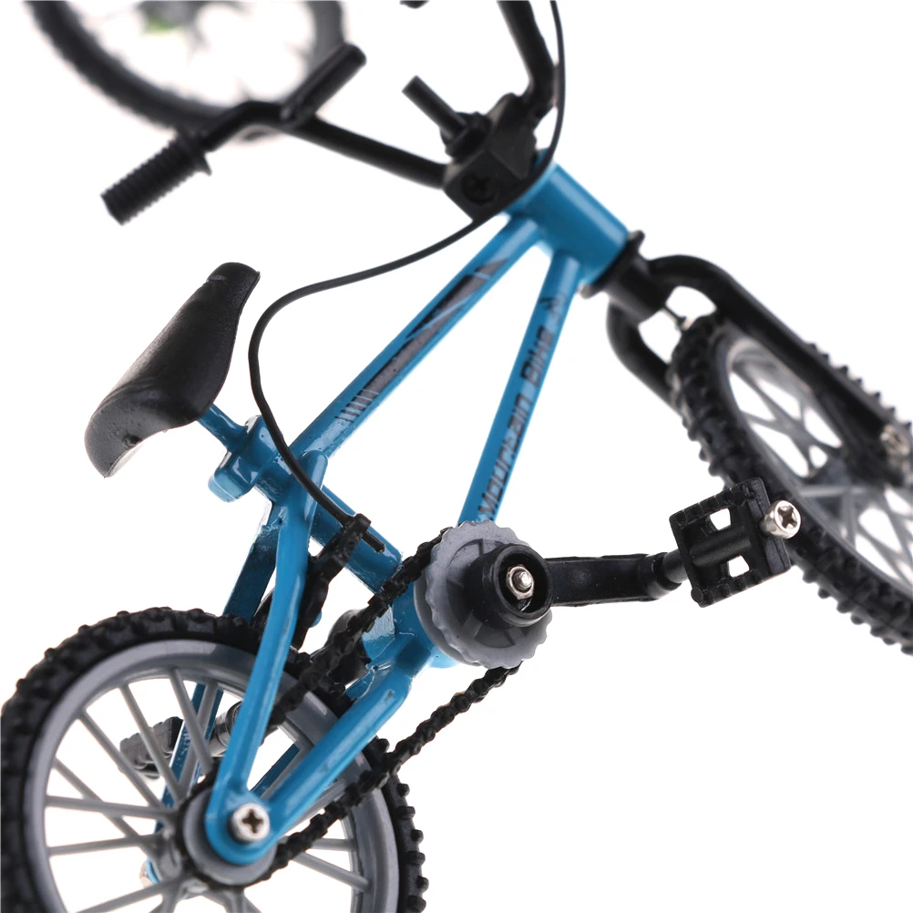 3 цвета мини-Пальчиковые игрушечные велосипеды BMX горный велосипед Фикси велосипед Скутер для пальца игрушка креативный игровой костюм Детский Взрослый милый