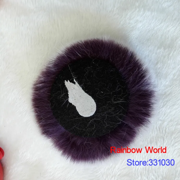 Free shipping Genuine purple Rabbit hair Fur Rose flower Brooch for corsage Fashion DIY accessories 2 Pieces/lot | Дом и сад
