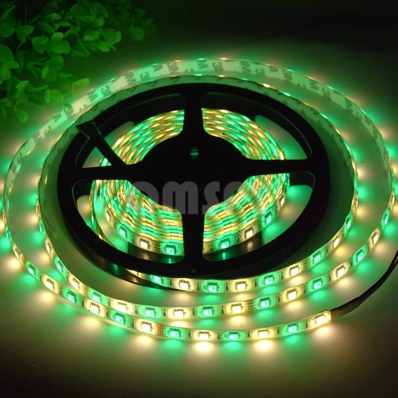 12v RGBW RGBWW Светодиодная лента 5050 гибкий светодиодный свет RGB + белый/RGB теплый белый