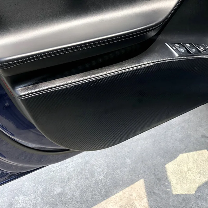 SRXTZM для Tesla Model 3 S X 4 шт. стикер автомобильной двери защита от грязи коврик подушка