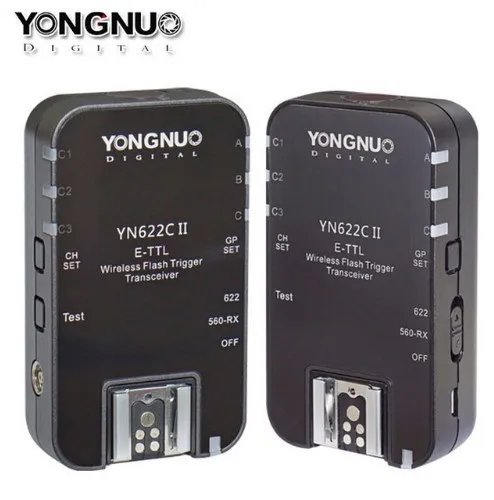 Yongnuo YN-622C II Беспроводная вспышка ETTL триггер приемник передатчик приемопередатчик