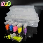 DPF алмазная живопись ящик для инструментов Алмазная вышивка прозрачный пластик коробка для хранения, ювелирное сверло коробка для хранения подарок