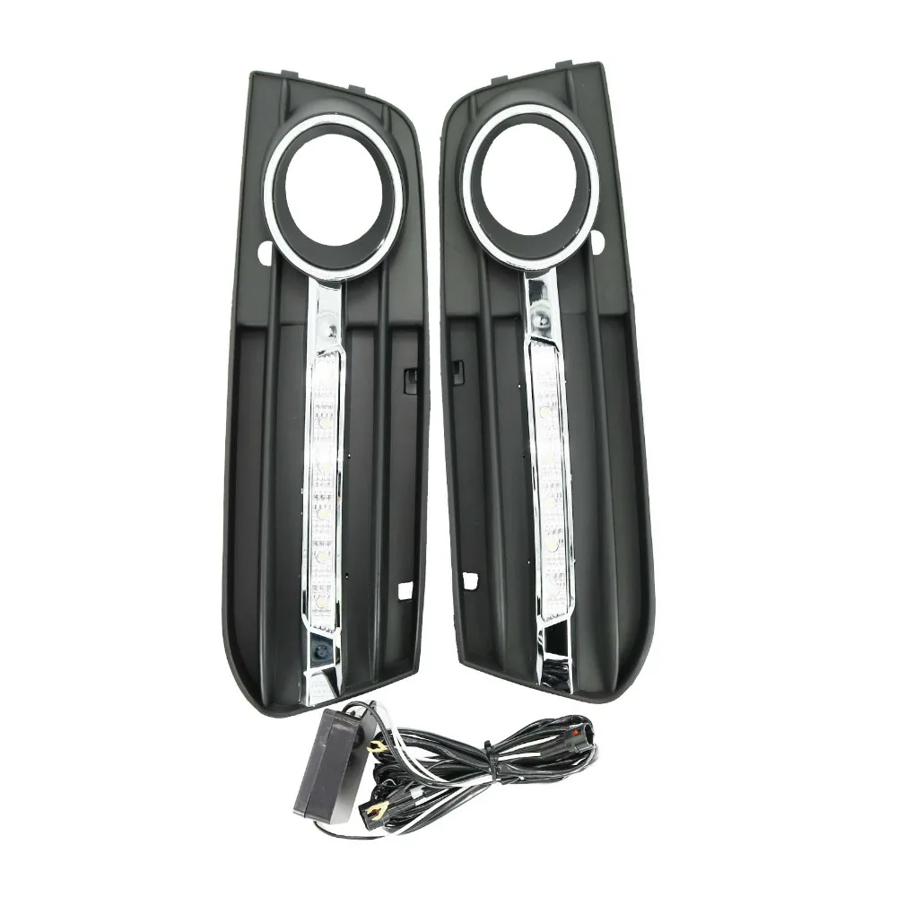 

For Audi A4 A4L B8 2009 2010 2011 2012 Car-Styling LED DRL Daytime Running Light Daylight Fog Lamp