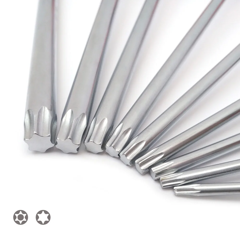 Набор отверток Torx набор с шестигранным ключом T10 T15 T20 T25 T27 T30 T40 T45 T50 S2|Гаечный ключ|