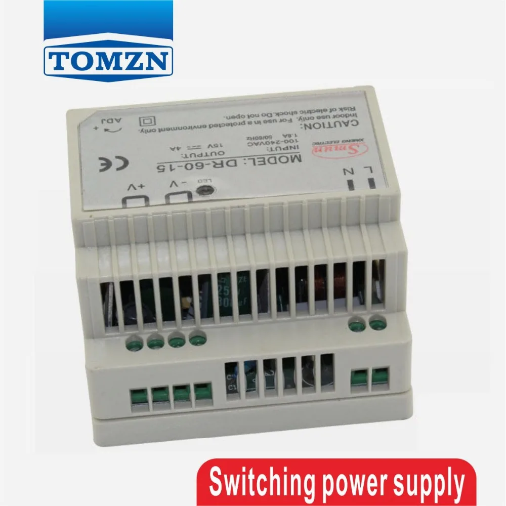 60W 15V Din Rail Single Output Switching power supply | Обустройство дома