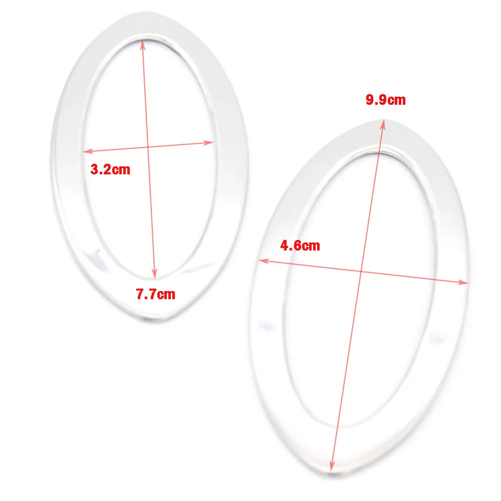 Dongzhen автомобильный хромированный светильник боковой поворота Накладка подходит