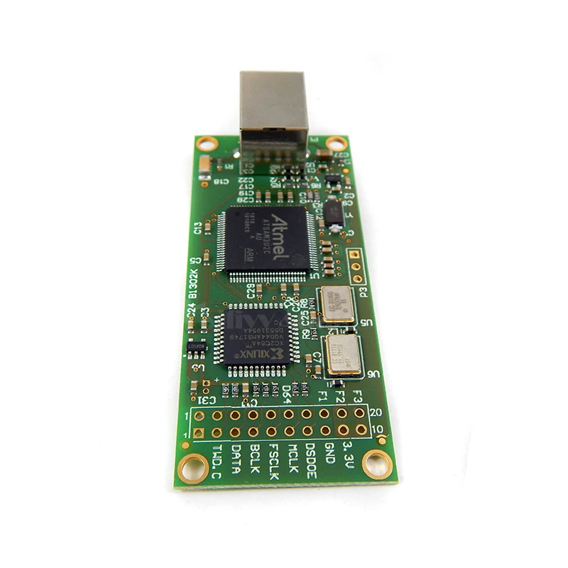 HiFi USB декодер Amanero Combo384 карта USB к ies цифровой интерфейс usb усилитель ЦАП Плата