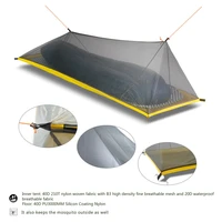 230g ultralight inner tent mesh tent outdoor camping tent backpacking tents camping hiking 40d silicon coated nylon tent