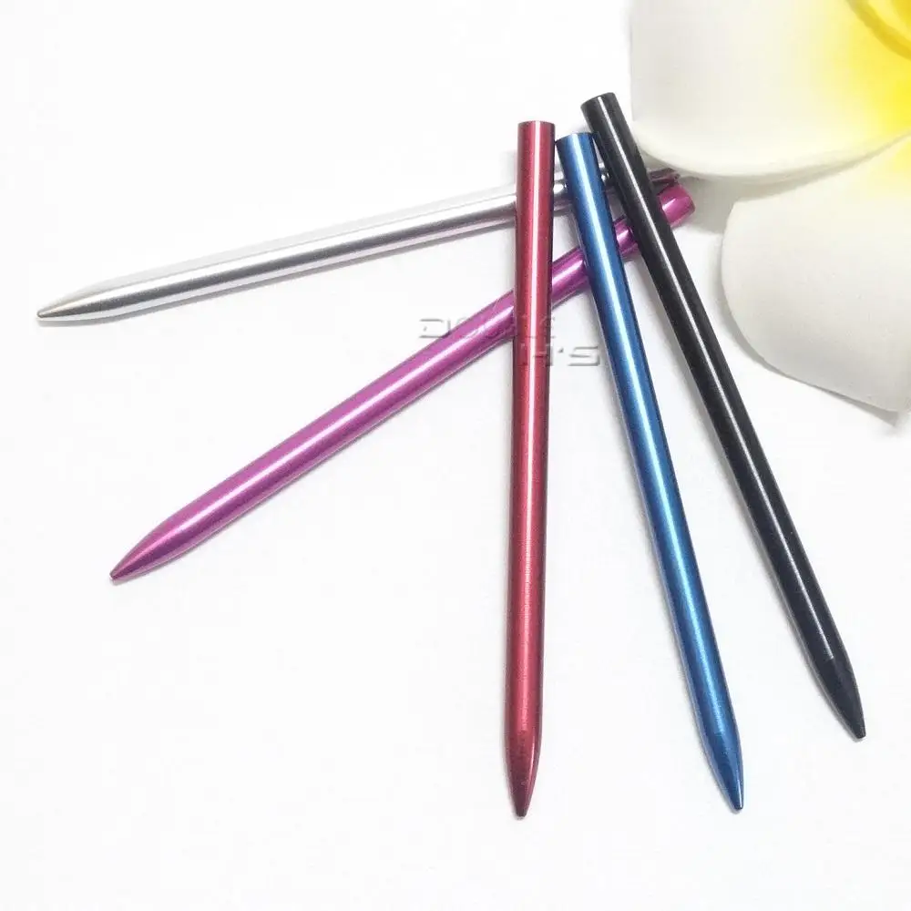 10 шт./лот 3 5 дюйма алюминиевая игла Паракорда с винтовой резьбой для шитья