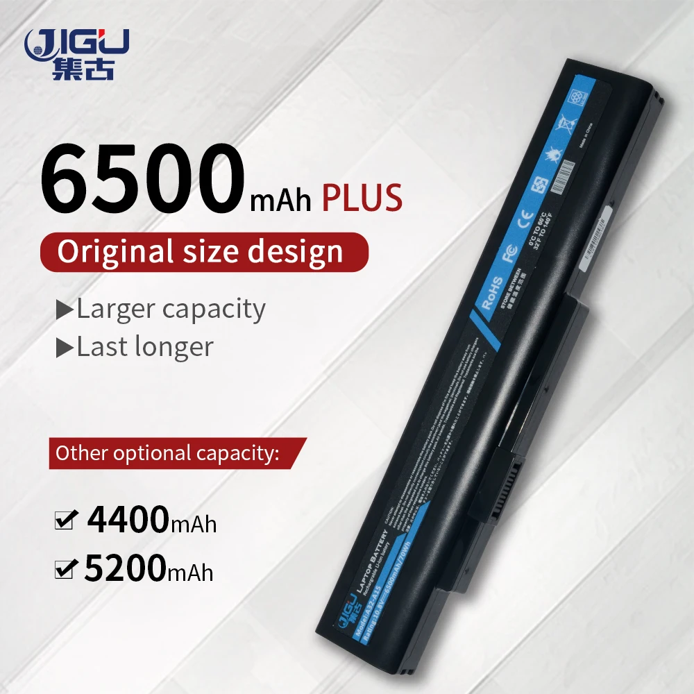 JIGU Новый 6 Cell ноутбук Батарея для MSI A32 A15 A6400 CX640 CR640 32312G32SX DNS 153734 Q2532N 013US|battery for msi|laptop