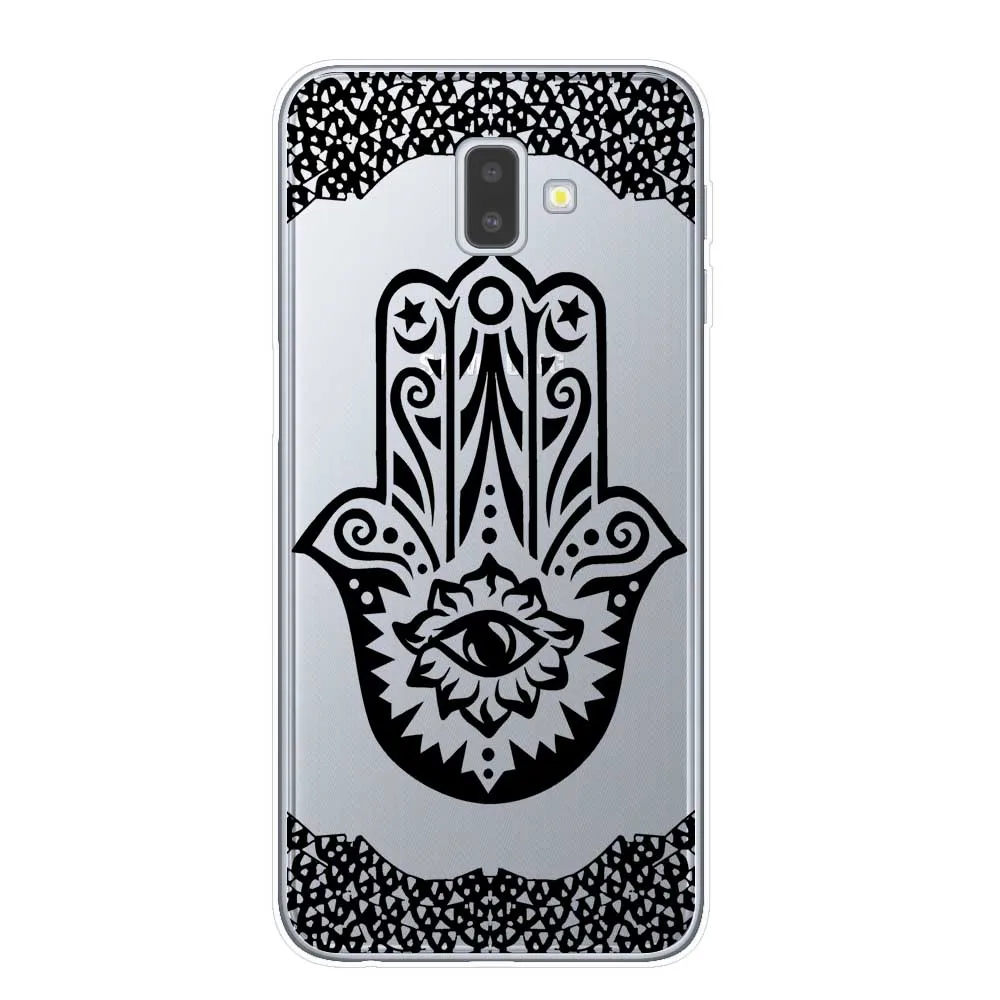 Сексуальный цветочный чехол для телефона, чехол для samsung J3, J5, J7,, J4, J6 Plus,, Note 8, 9, 10 Pro, чехол, кружевной цветок, мандала, чехол s Capa