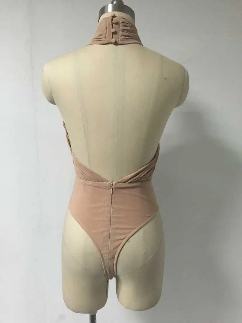 Сексуальное боди с открытой спиной и перекрестными спереди|bodysuit sexy|cross bodysuitsexy