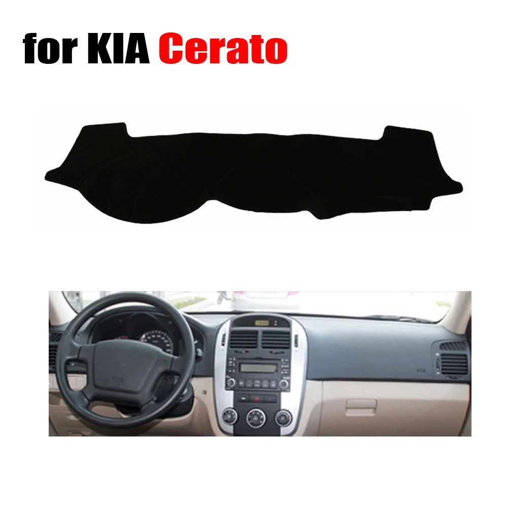 RKCA крышка приборной панели автомобиля коврик для KIA Cerato 2006 2015 лет левосторонний