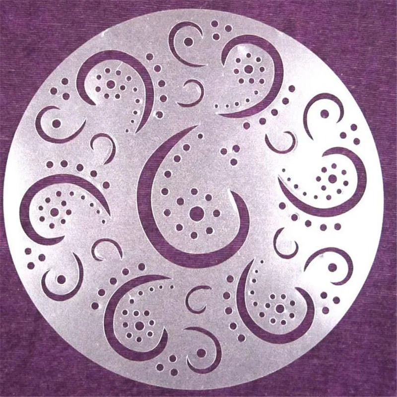 Меджелио 4 шт. рождественский стиль латте Искусство Цветы сладкое сердце спрей