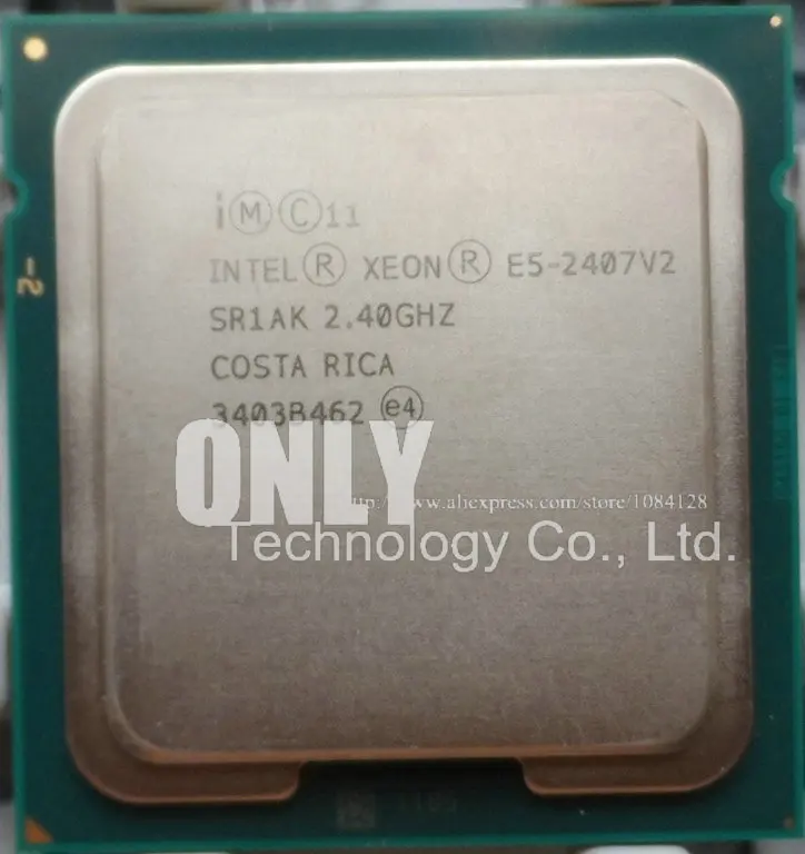 E5 2407V2 Original Intel Xeon 2407 V2 2 4 ГГц ядра 10 МБ SmartCache LGA1356 80 Вт 22 нм процессор 2407V2|intel xeon|xeon