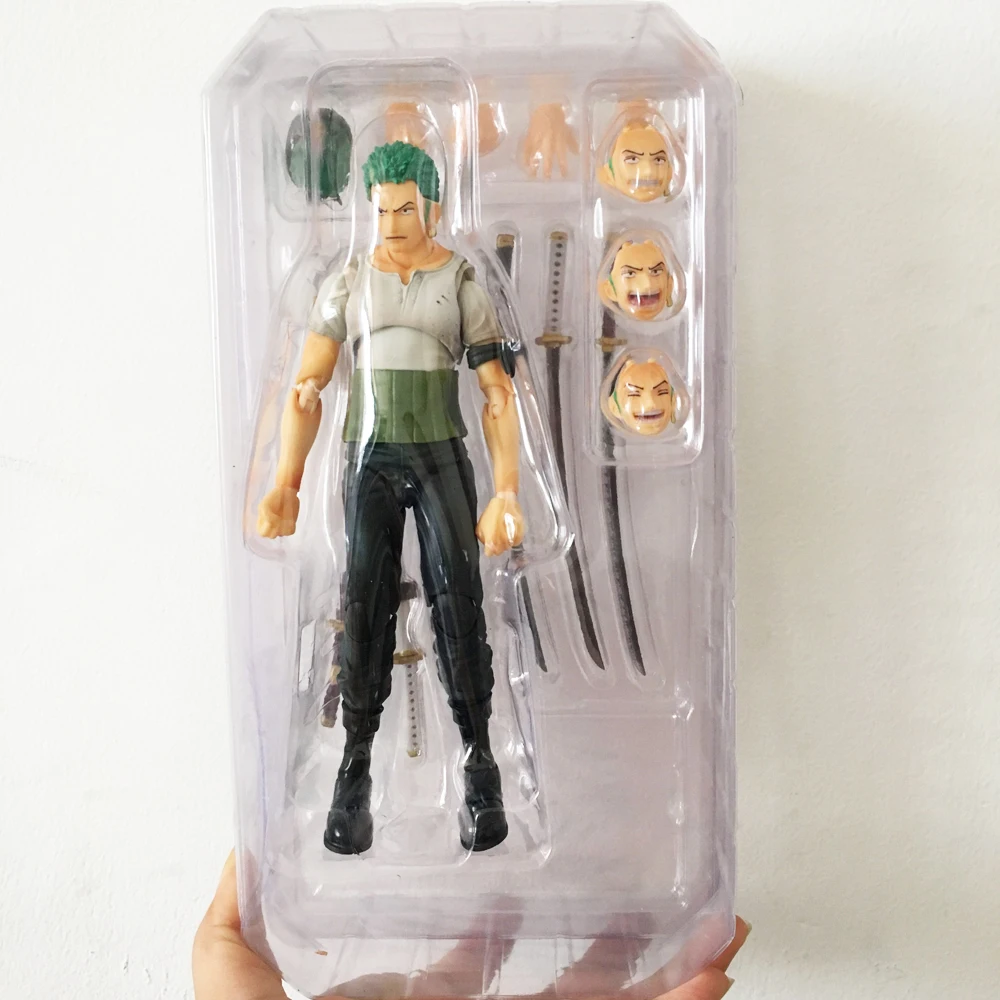 Экшн фигурка ророноа Зоро из ПВХ 18 см|roronoa zoro|one piecefigure toy |