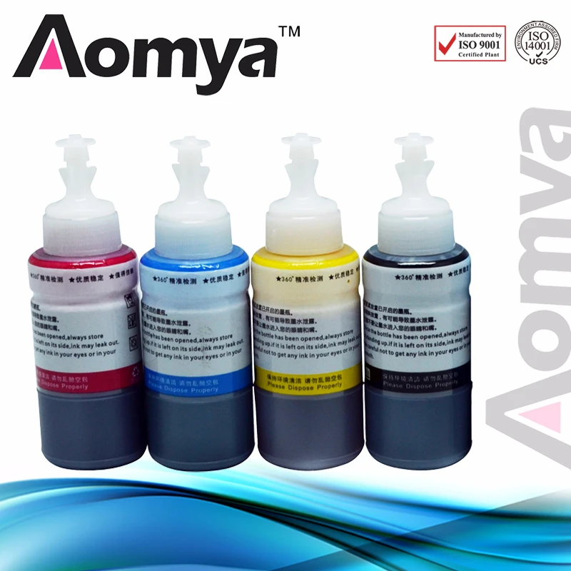 70mlX4Color комплект пополнения чернил EPSON совместимый L800 L805 L810 L850 L351 L350 L551 принтера T6731