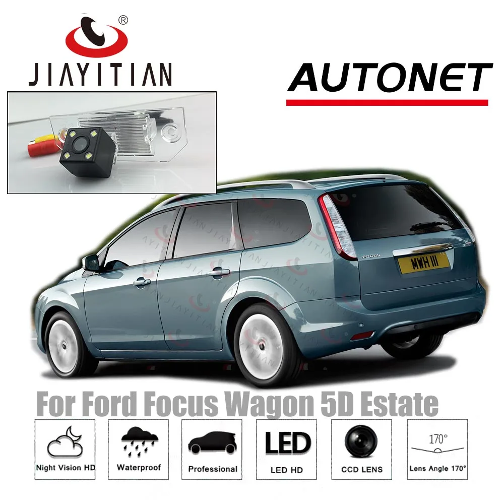 JIAYITIAN камера заднего вида для Ford Focus Wagon 5D Estate 2004~ 2010/CCD/ночное видение/камера номерного знака/камера резервного копирования