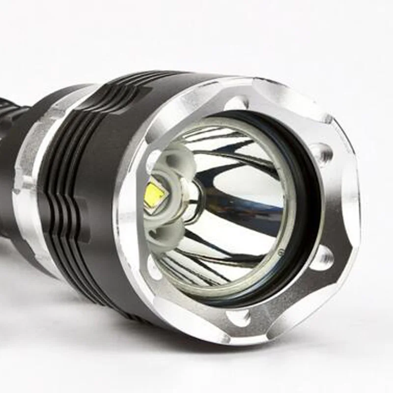 Zk90 LED Дайвинг Фонарик факел CREE XM L2 5000LM 4 режима Увеличить фонарик