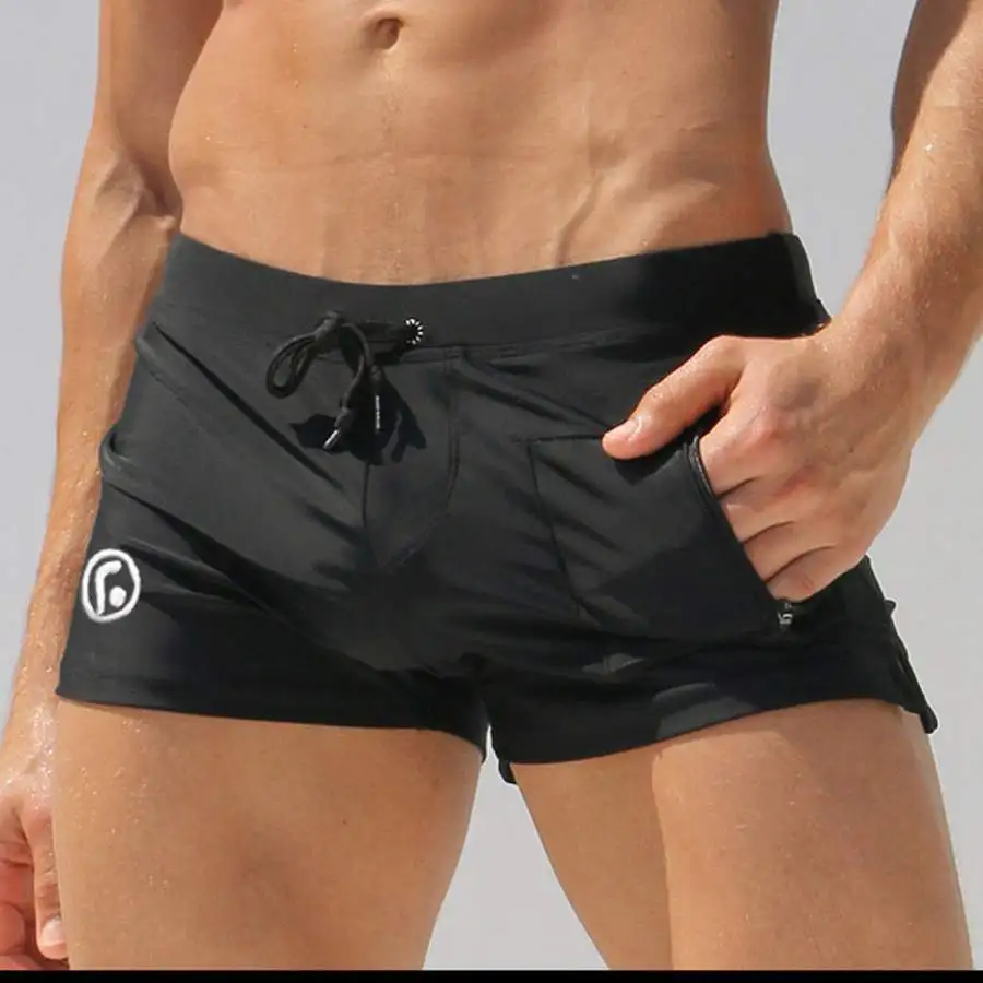 Сексуальный мужской купальник летние пляжные плавки сексуальный тонкий для