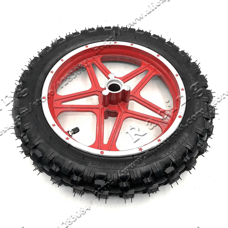 10''Mini Dirt Bike Knobby шины колеса 2,50-10 передние или задние обода и шины внедорожные Мотокросс мини моторрад ребенок