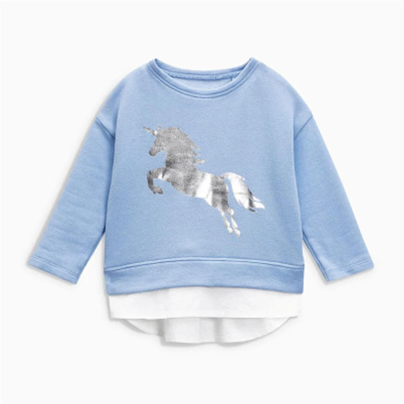 VIKITA/Детские футболки; детская футболка с цветочным рисунком; roupa infantil; футболка с длинными рукавами для девочек; детская одежда; Детские рубашки; L220 MIX