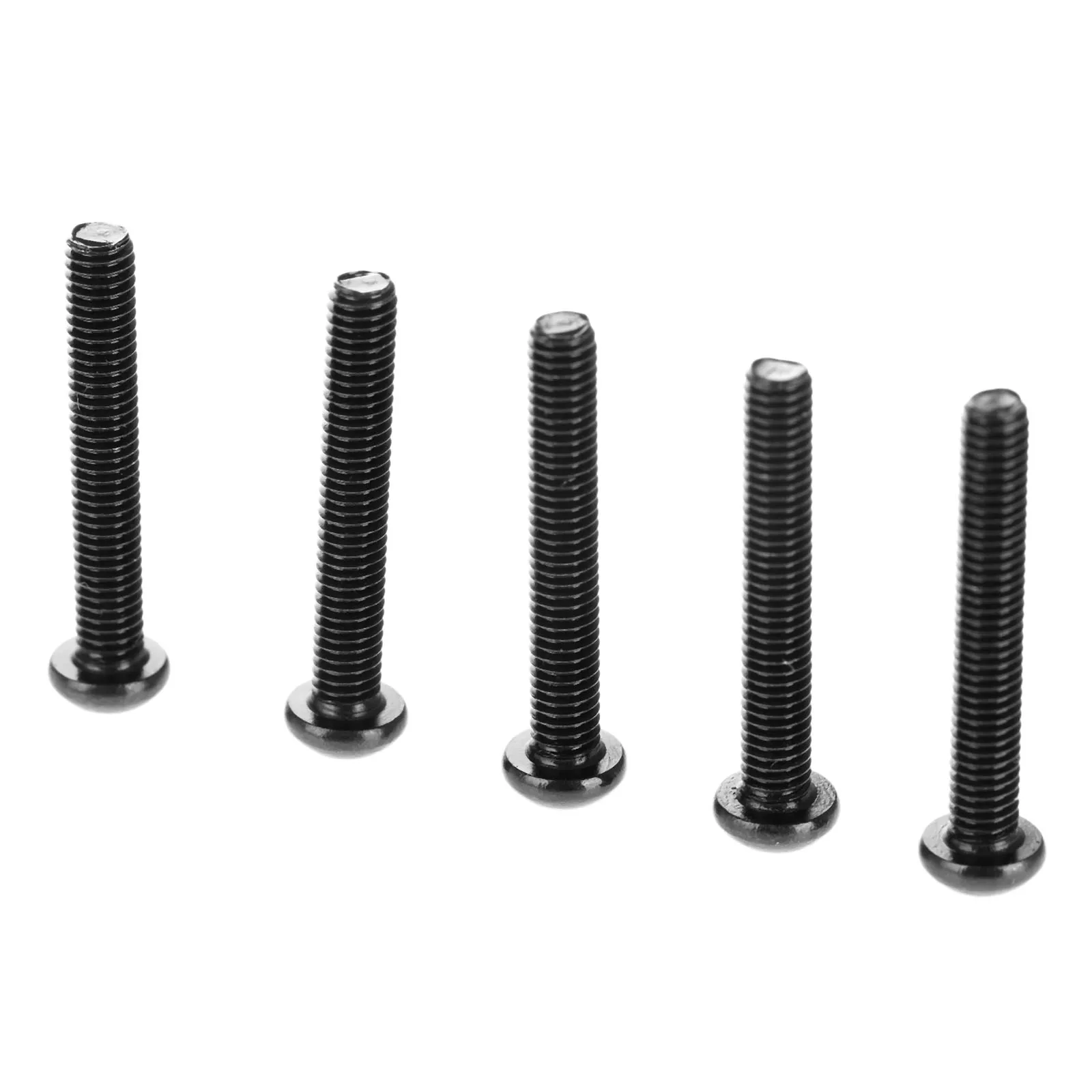 50 шт. шестигранные винты с круглой головкой шестигранной черный мебельный